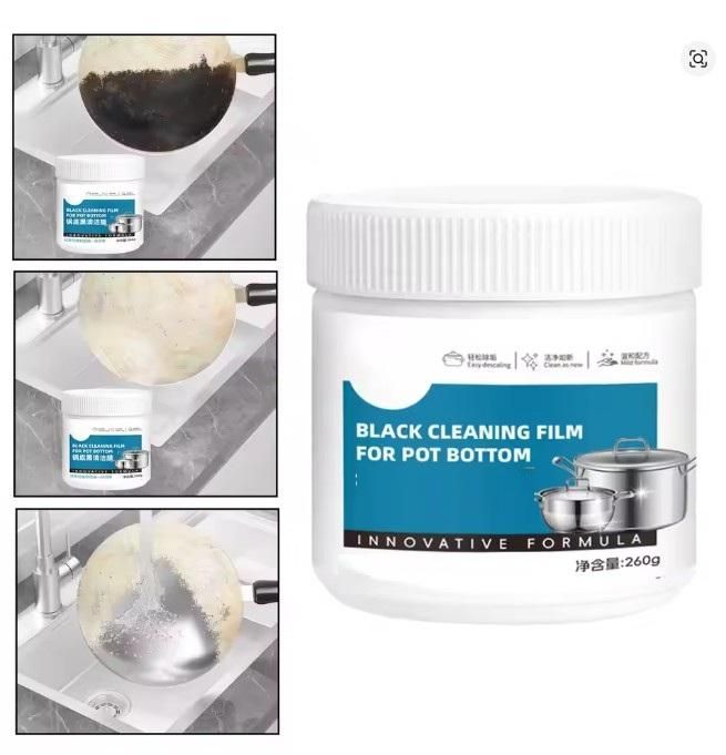 Powerful Burnt Residue Remover Paste for Cookware 100gm Each  (Pack of 2) v2ertg-1z